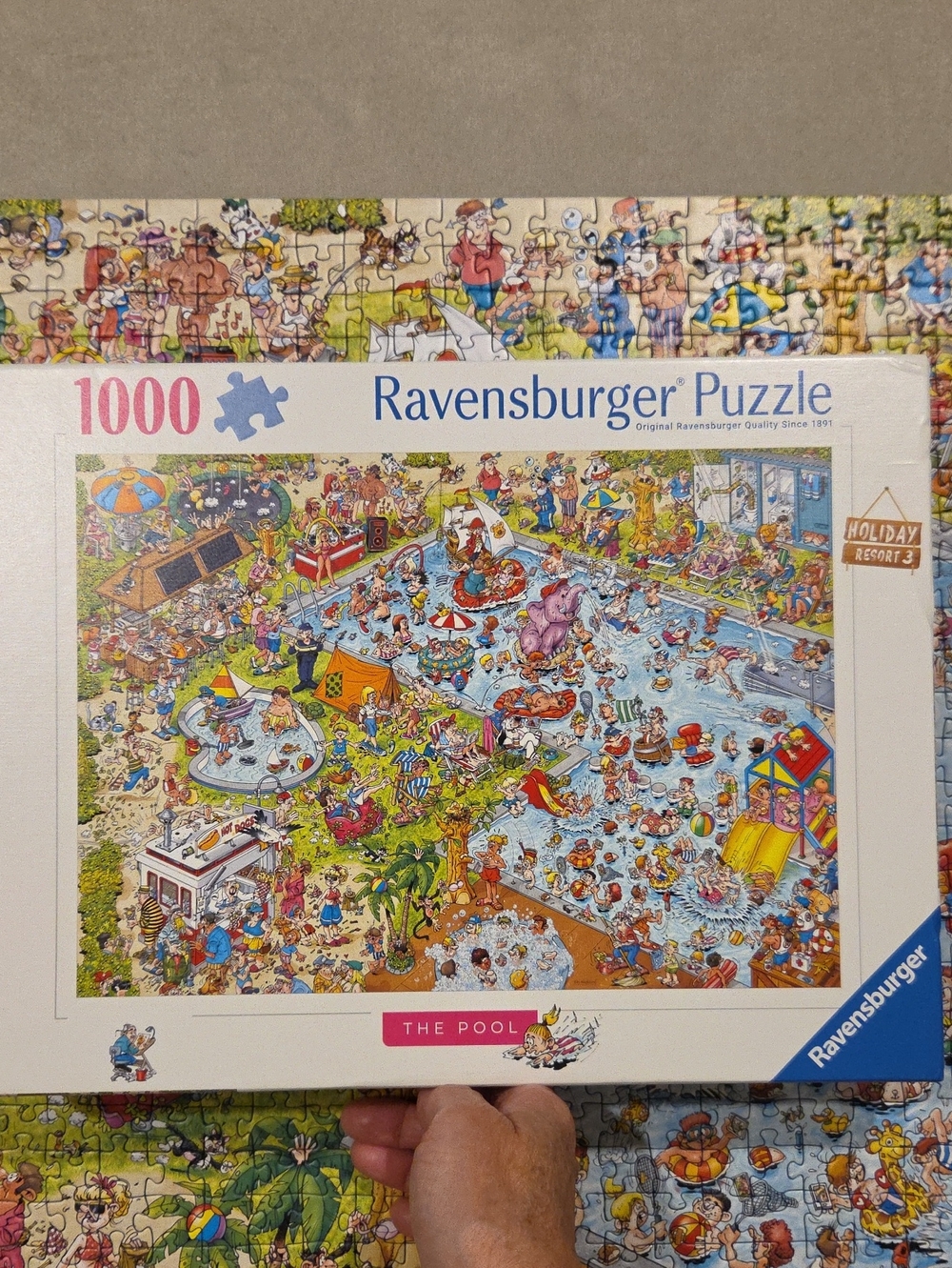 Ravensburger Holiday Resort 3 'The Pool' 1000-Piece Puzzle